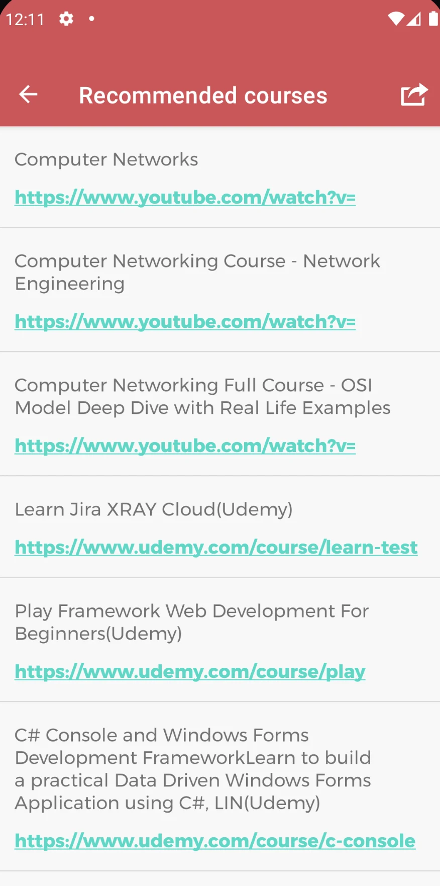 redLearn screenshot